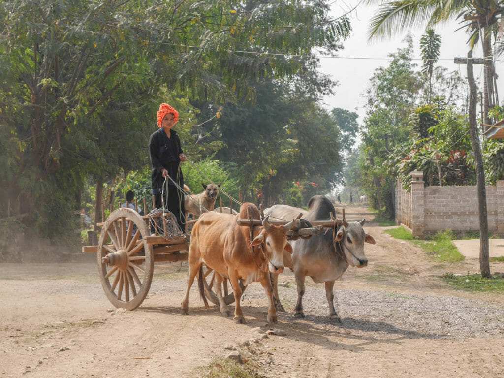 Samkar reached by boat from town near Inle Lake—time well spent