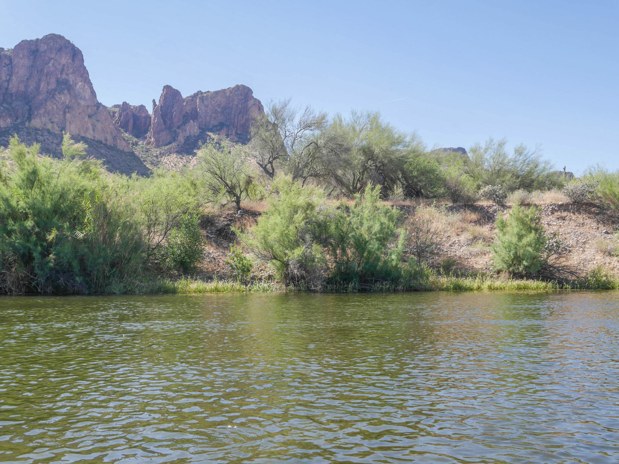 Scottsdale Tour Kayak on Salt River with Arizona Outback Adventures